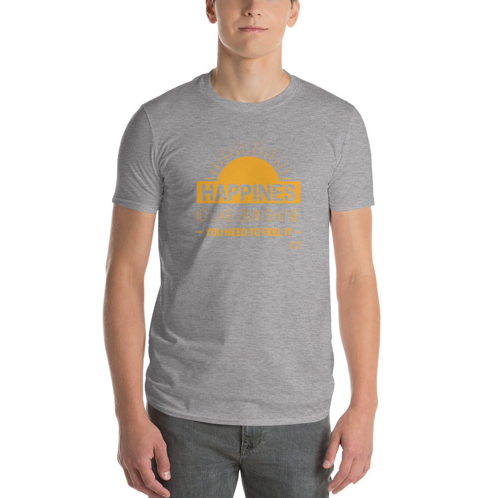 Men's Short Sleeve T-Shirt - Happiness