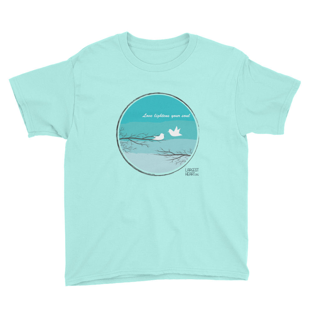 Youth Short Sleeve T-Shirt - Love Lightness the Soul
