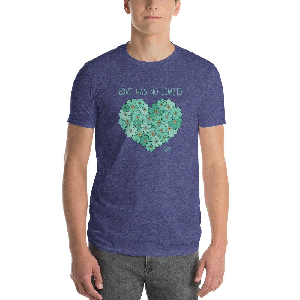 Men's Short Sleeve T-Shirt - Flower