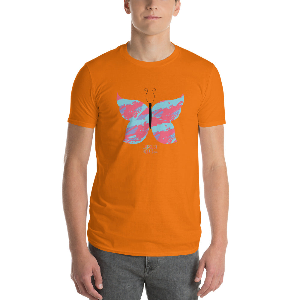 Men's Short Sleeve T-Shirt - Butterfly