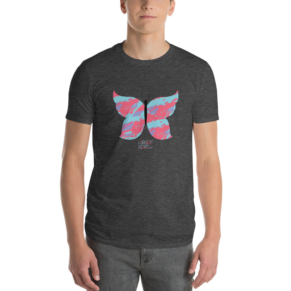 Men's Short Sleeve T-Shirt - Butterfly