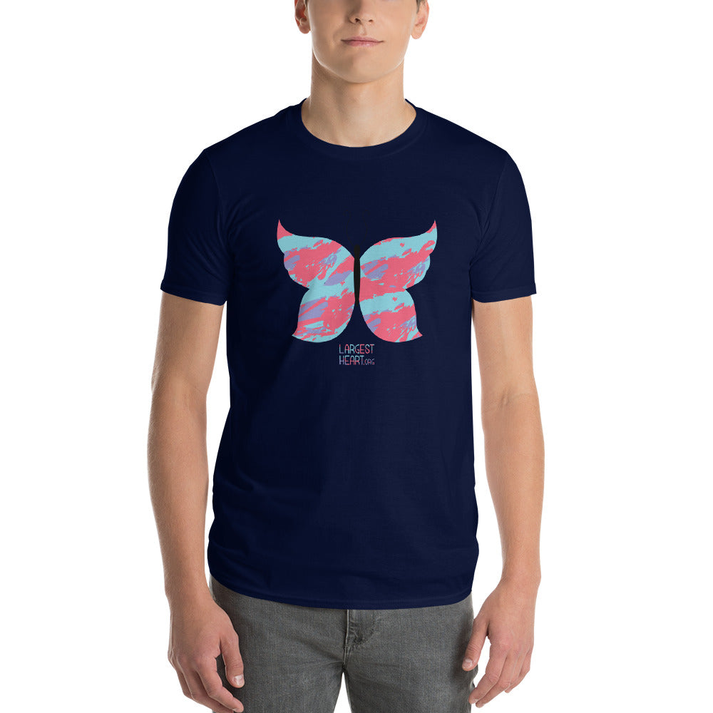 Men's Short Sleeve T-Shirt - Butterfly