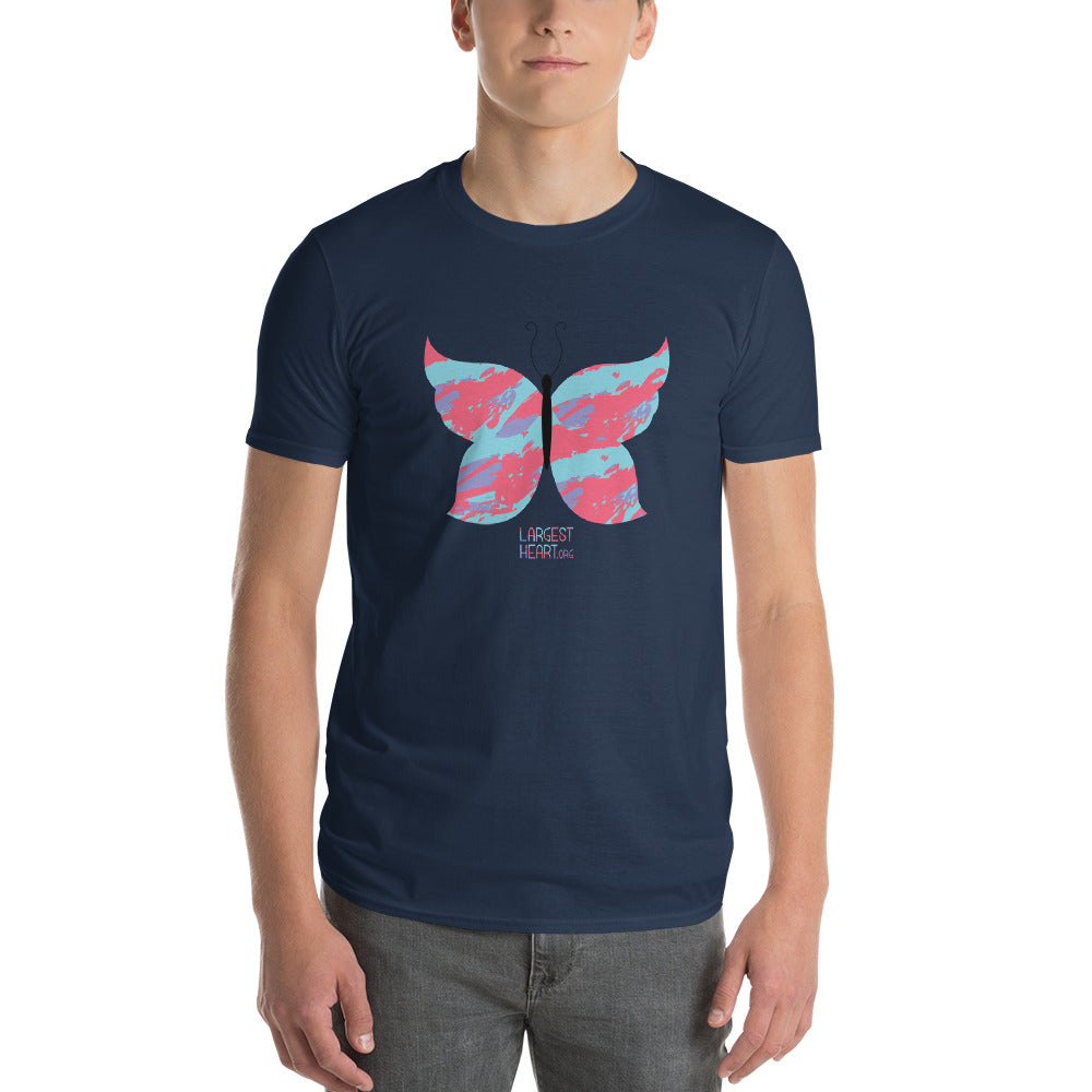 Men's Short Sleeve T-Shirt - Butterfly