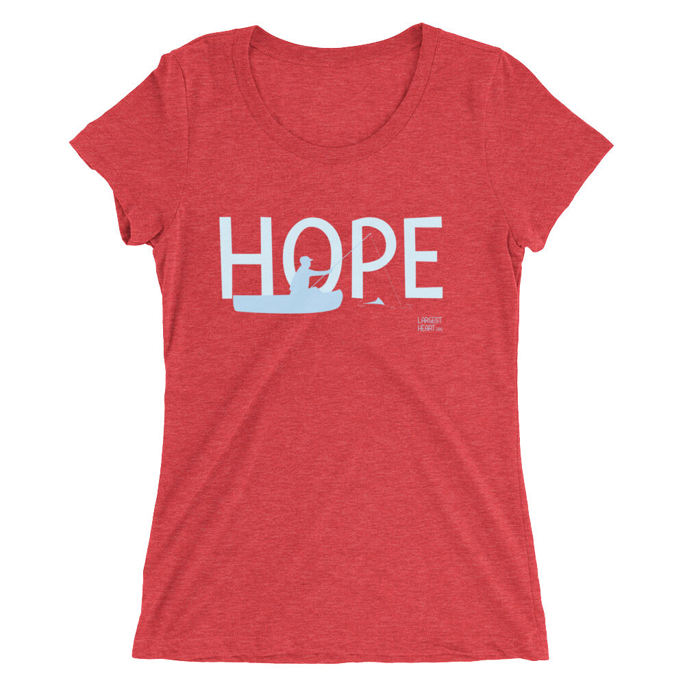 Ladies' short sleeve t-shirt - Hope Canoe