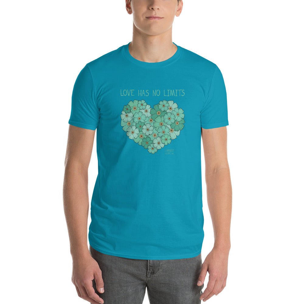Men's Short Sleeve T-Shirt - Flower