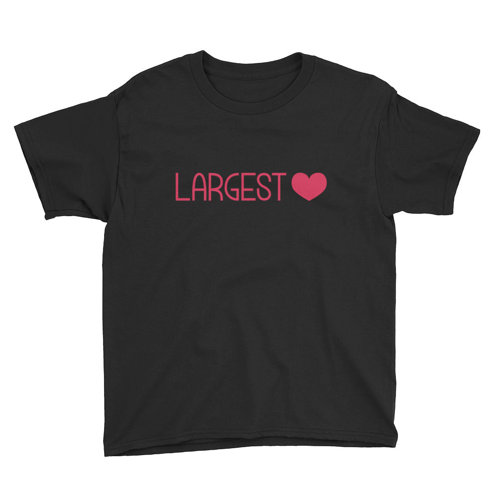 Youth Short Sleeve T-Shirt - Largest Heart