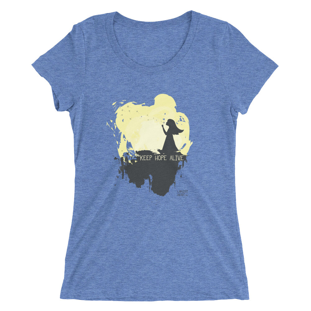 Ladies' short sleeve t-shirt - Keep Hope Alive