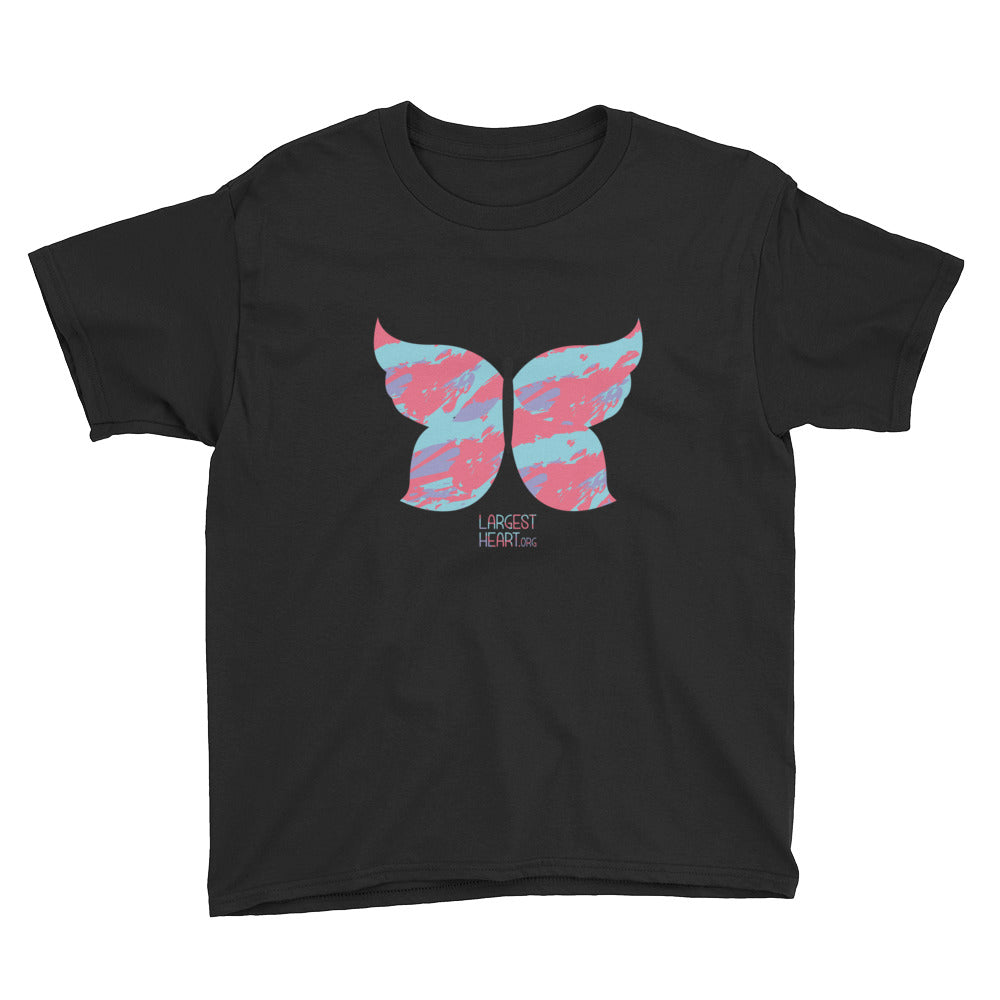 Youth Short Sleeve T-Shirt - Butterfly