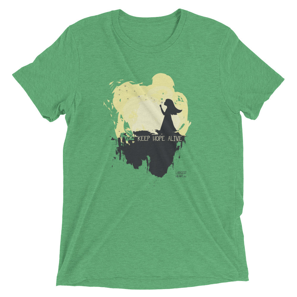 Triblend Short Sleeve T-shirt - Keep Hope Alive