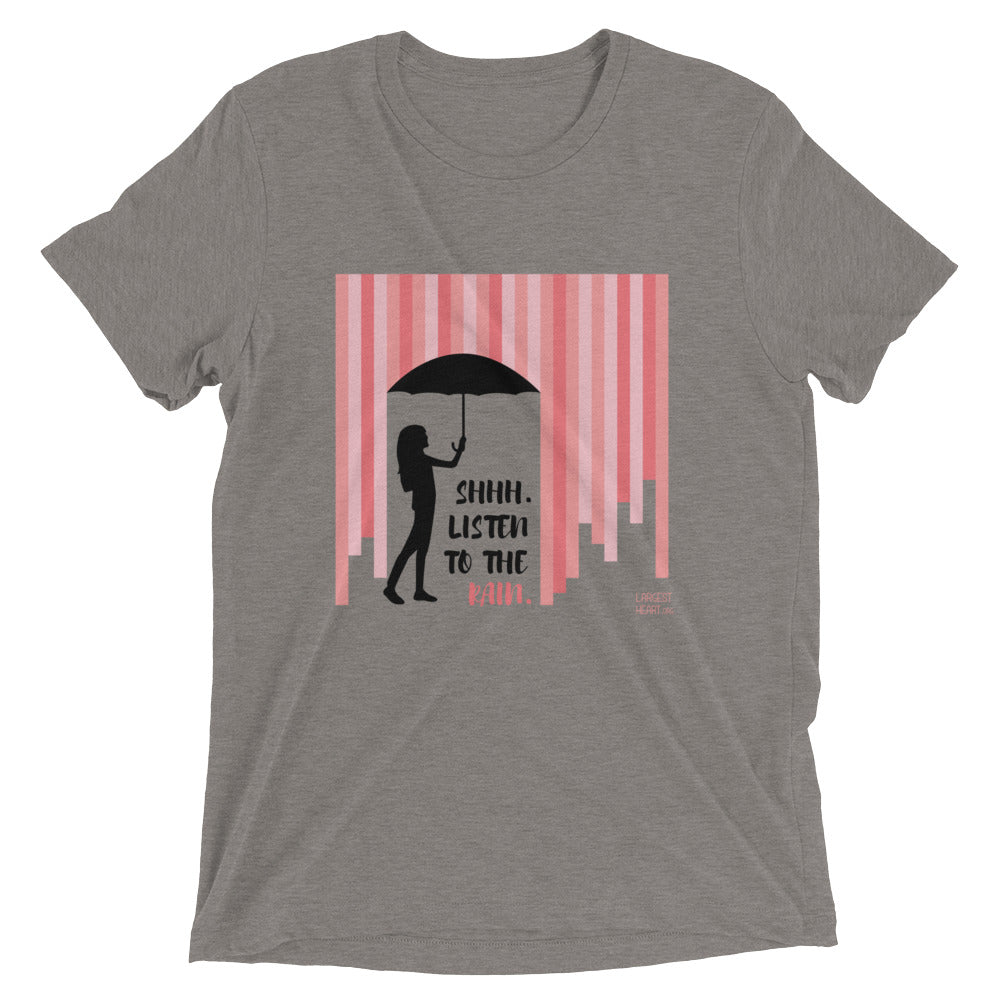Triblend Short Sleeve T-shirt - Rain
