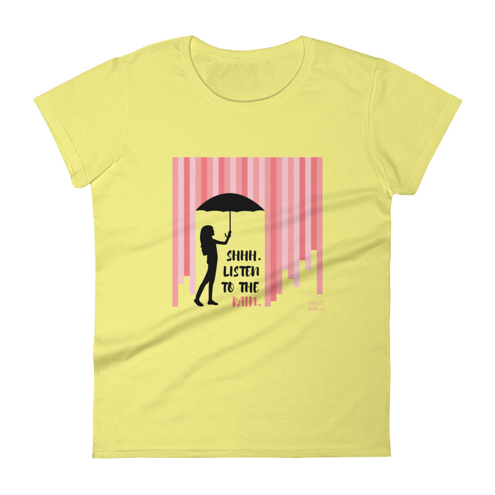 Women's Short Sleeve T-shirt - Rain