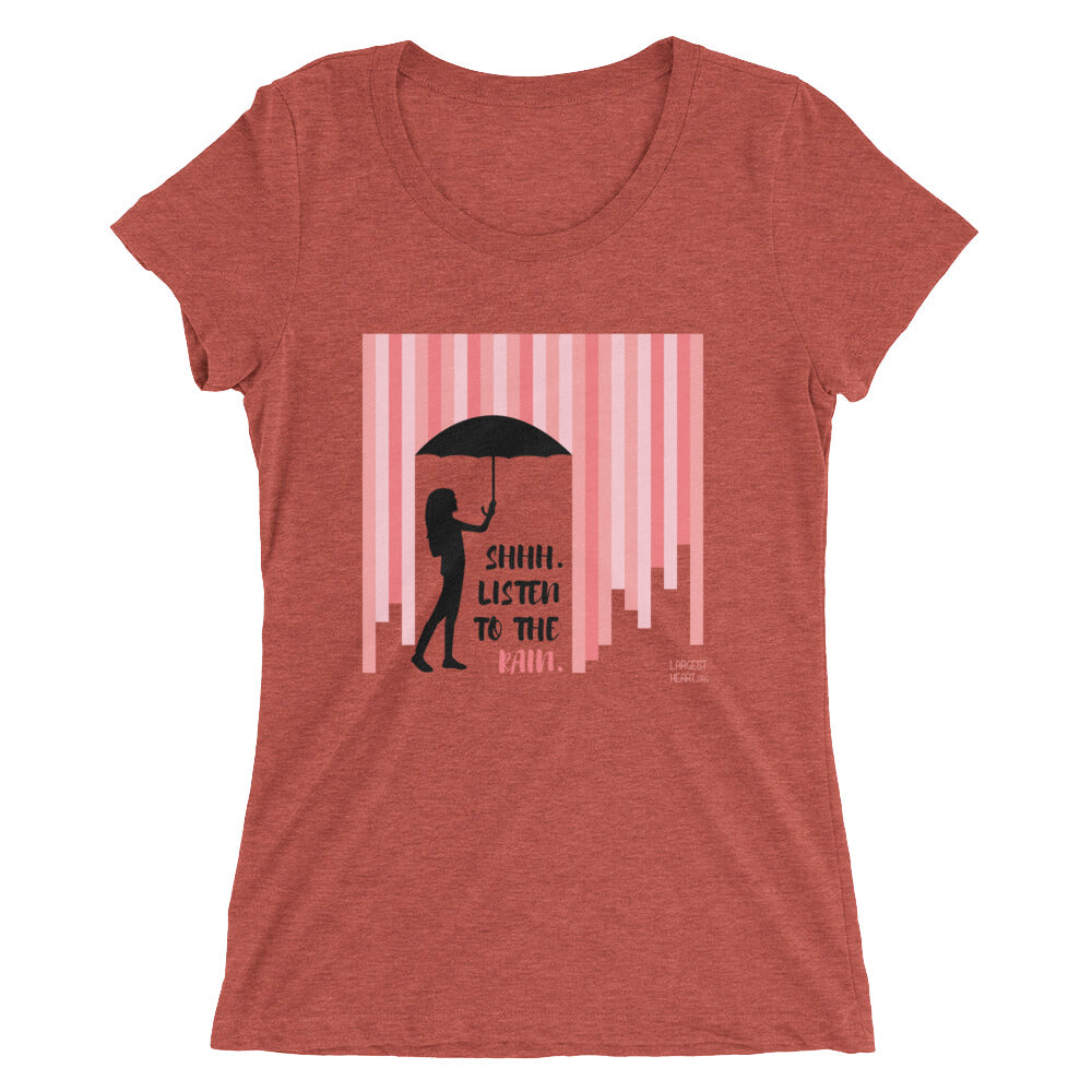 Ladies' short sleeve t-shirt - Rain