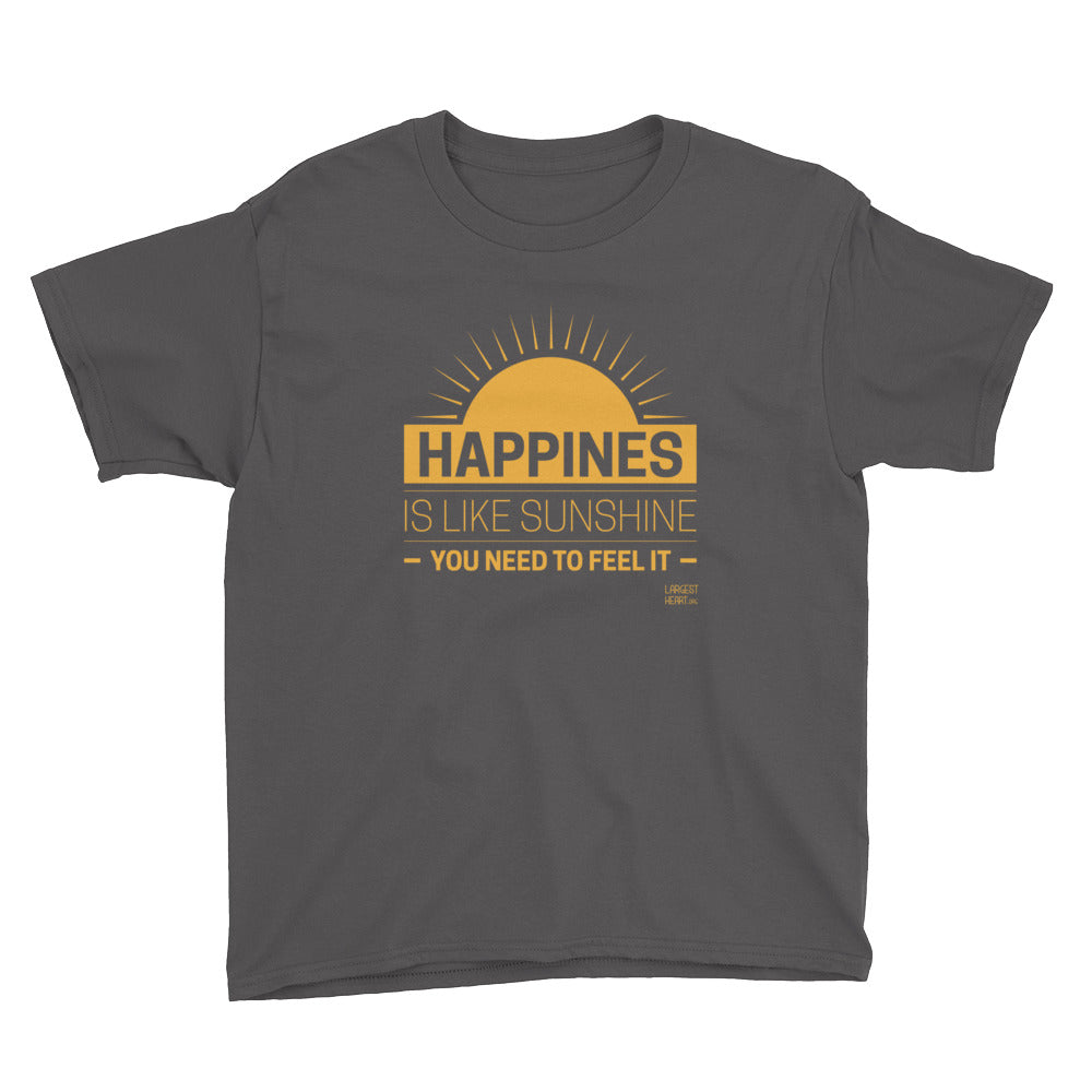 Youth Short Sleeve T-Shirt - Happiness