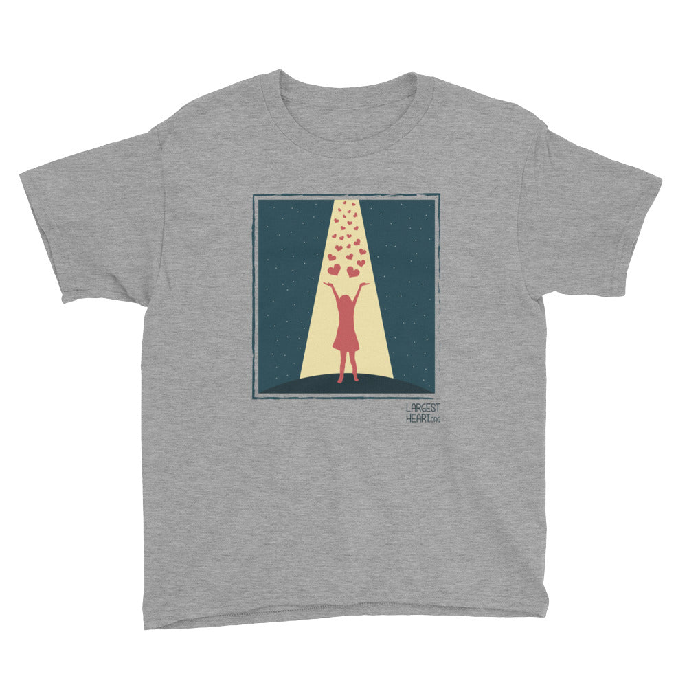 Youth Short Sleeve T-Shirt - Hearts from Heaven