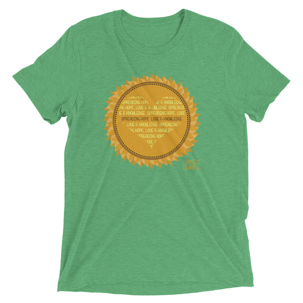 Triblend Short Sleeve T-shirt - Sunflower