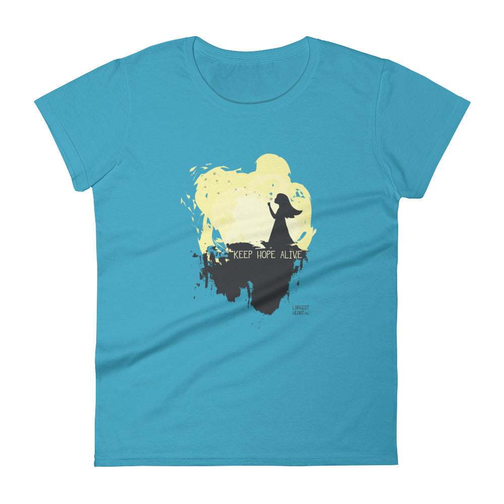 Women's Short Sleeve T-shirt - Keep Hope Alive