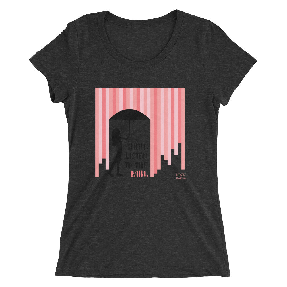 Ladies' short sleeve t-shirt - Rain