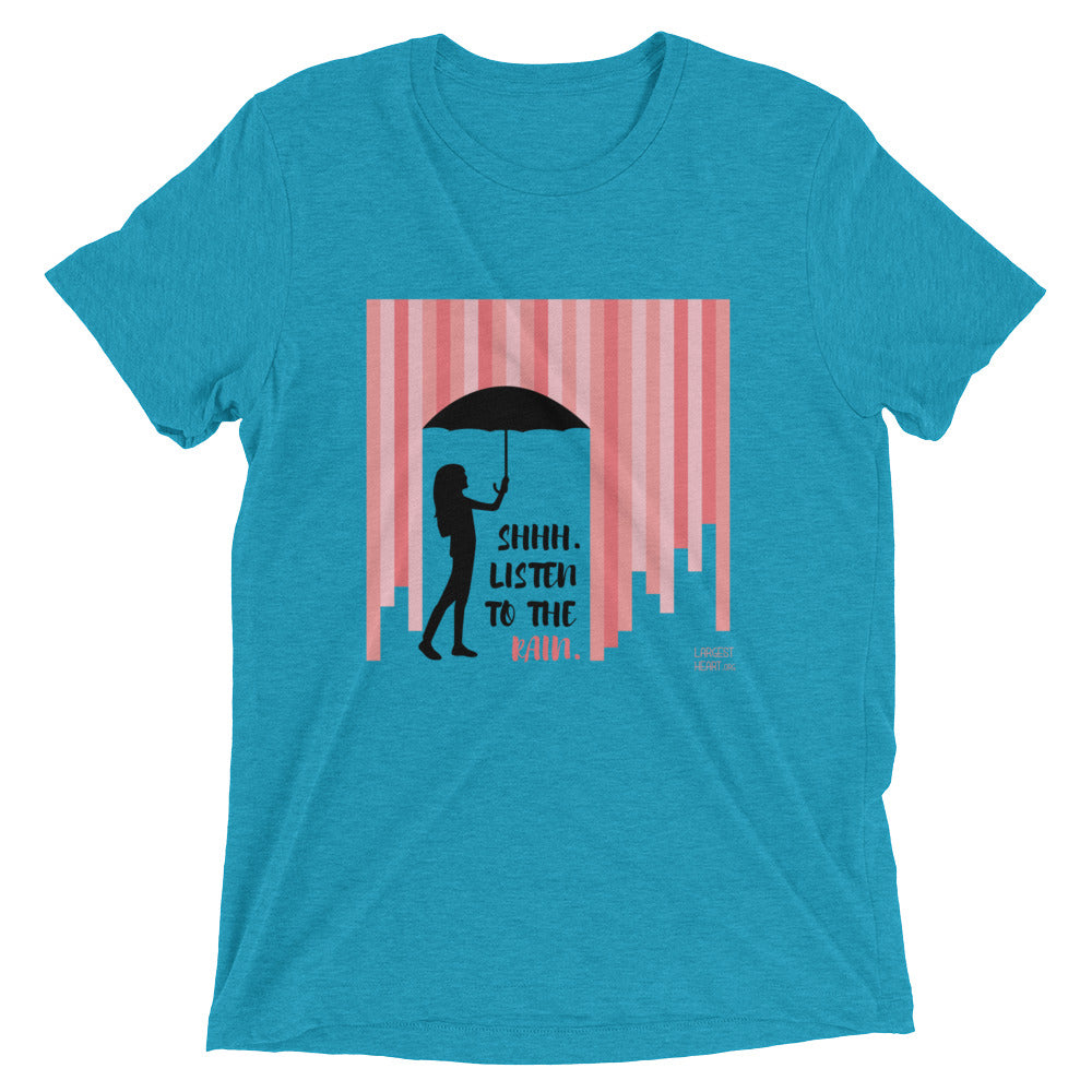 Triblend Short Sleeve T-shirt - Rain