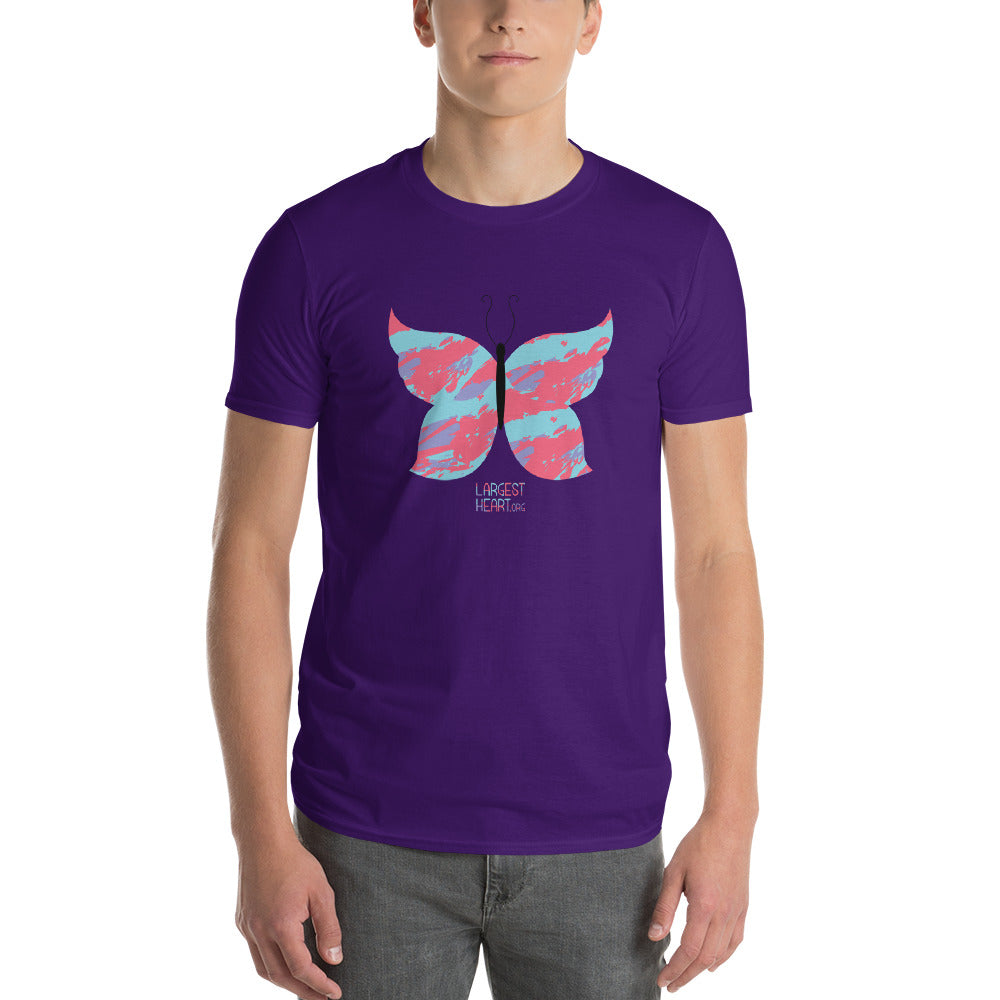 Men's Short Sleeve T-Shirt - Butterfly