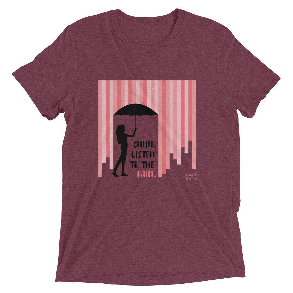 Triblend Short Sleeve T-shirt - Rain