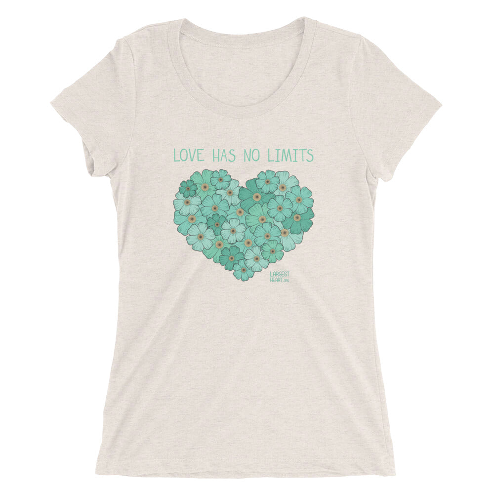 Ladies' short sleeve t-shirt - Flower
