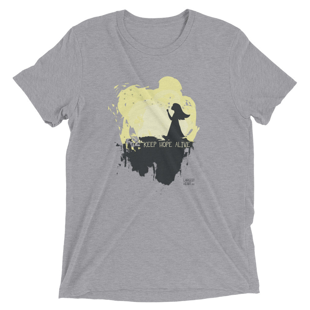 Triblend Short Sleeve T-shirt - Keep Hope Alive