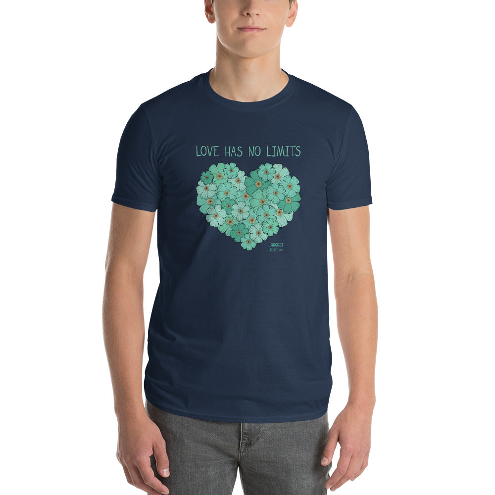 Men's Short Sleeve T-Shirt - Flower