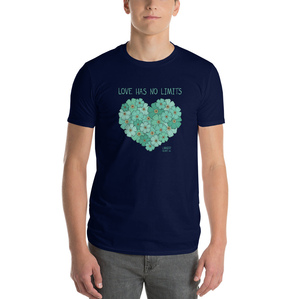 Men's Short Sleeve T-Shirt - Flower