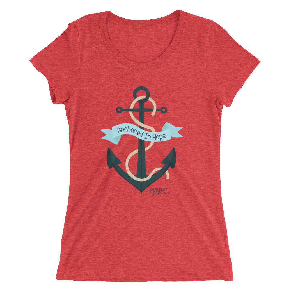 Ladies' short sleeve t-shirt - Anchored