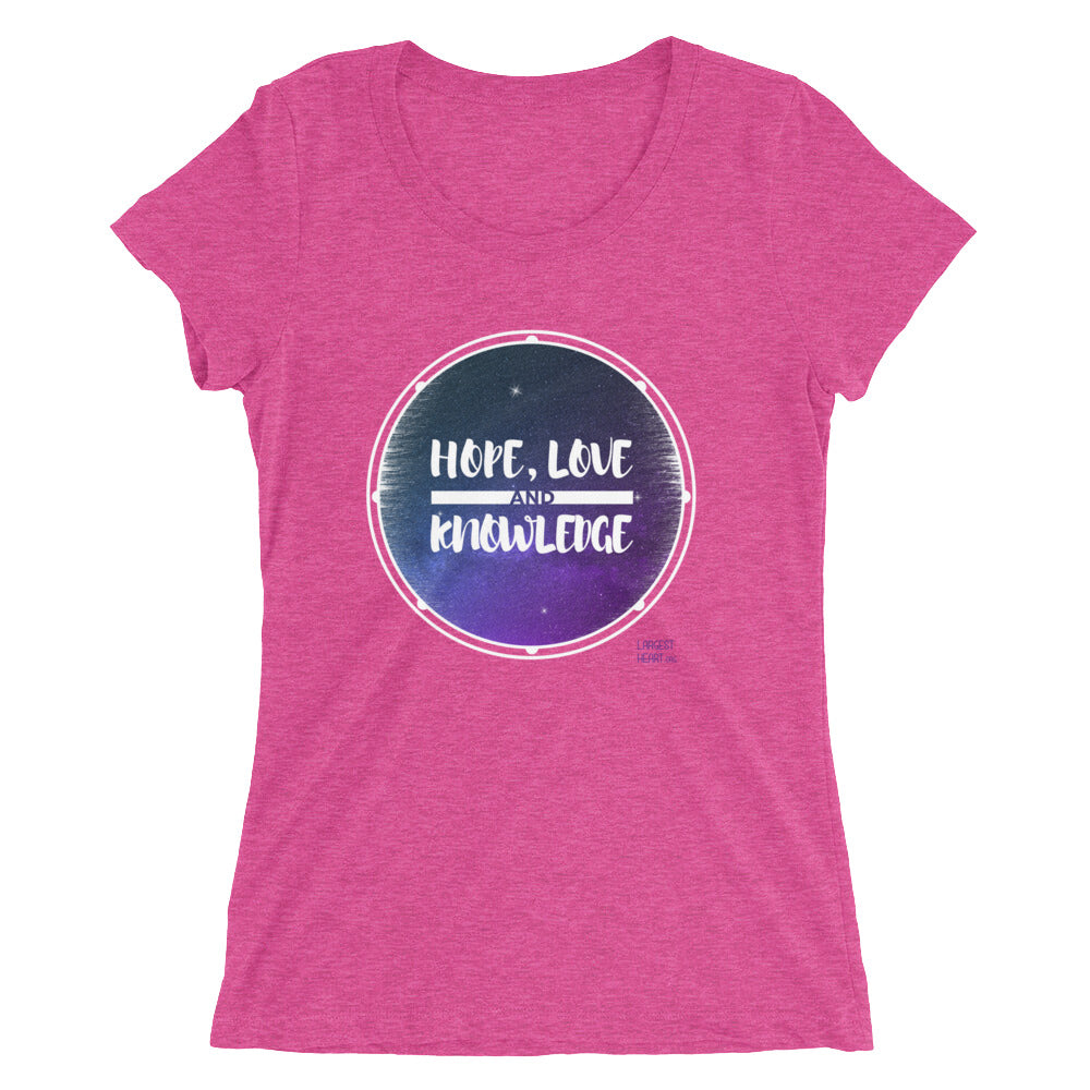 Ladies' short sleeve t-shirt - HLK Space