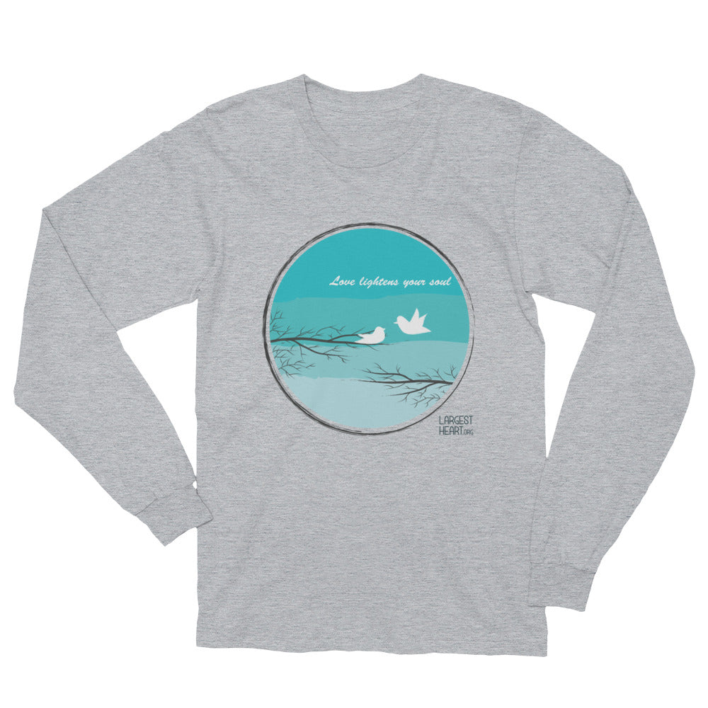Long Sleeve T-Shirt - Love Lightness the Soul