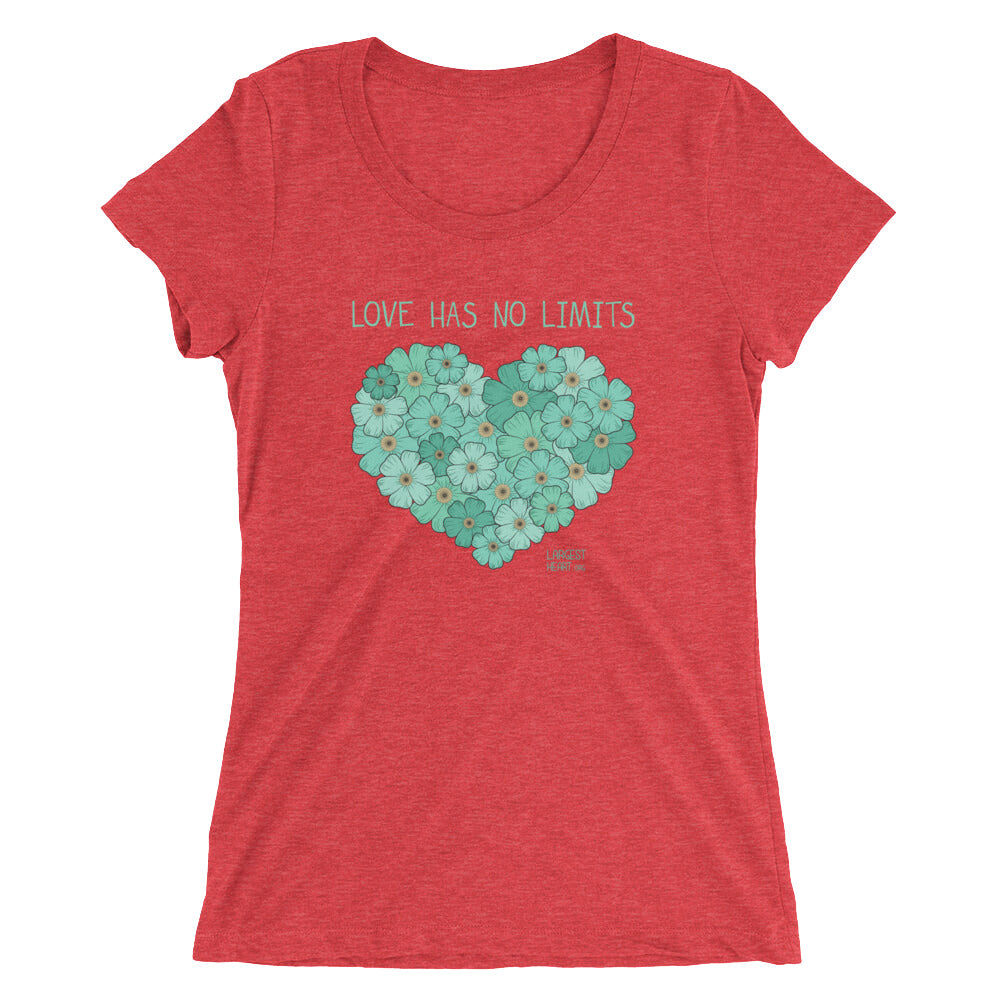 Ladies' short sleeve t-shirt - Flower