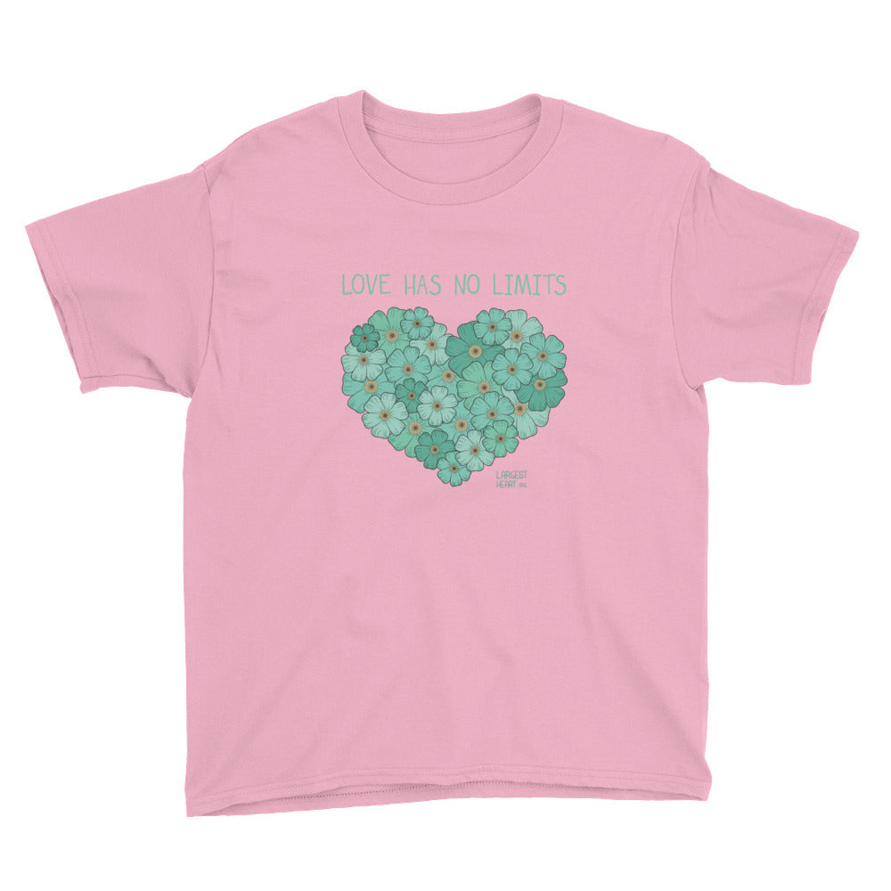 Youth Short Sleeve T-Shirt - Flower