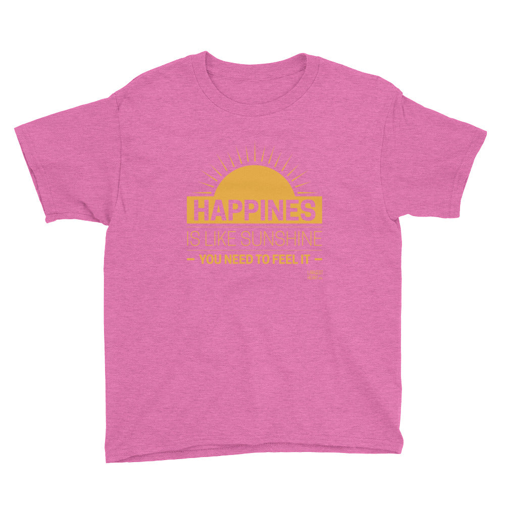 Youth Short Sleeve T-Shirt - Happiness