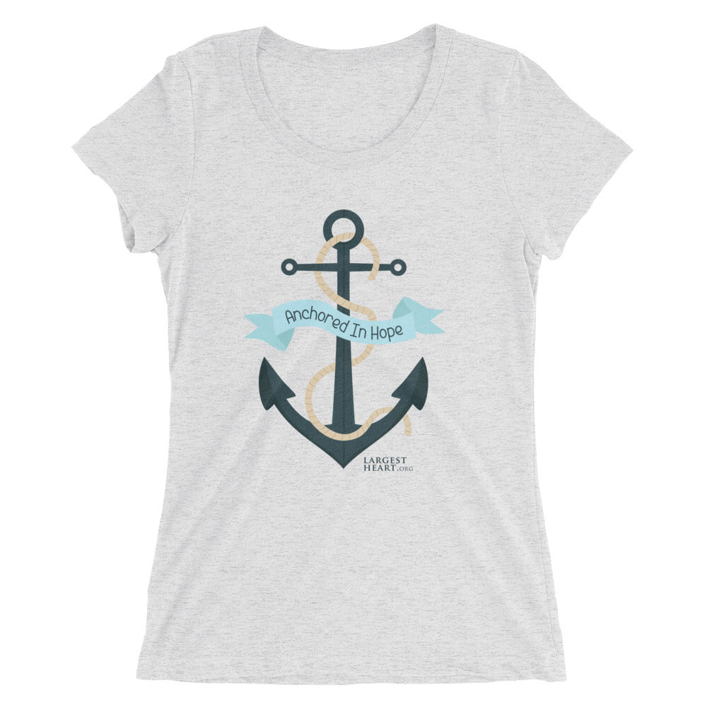 Ladies' short sleeve t-shirt - Anchored