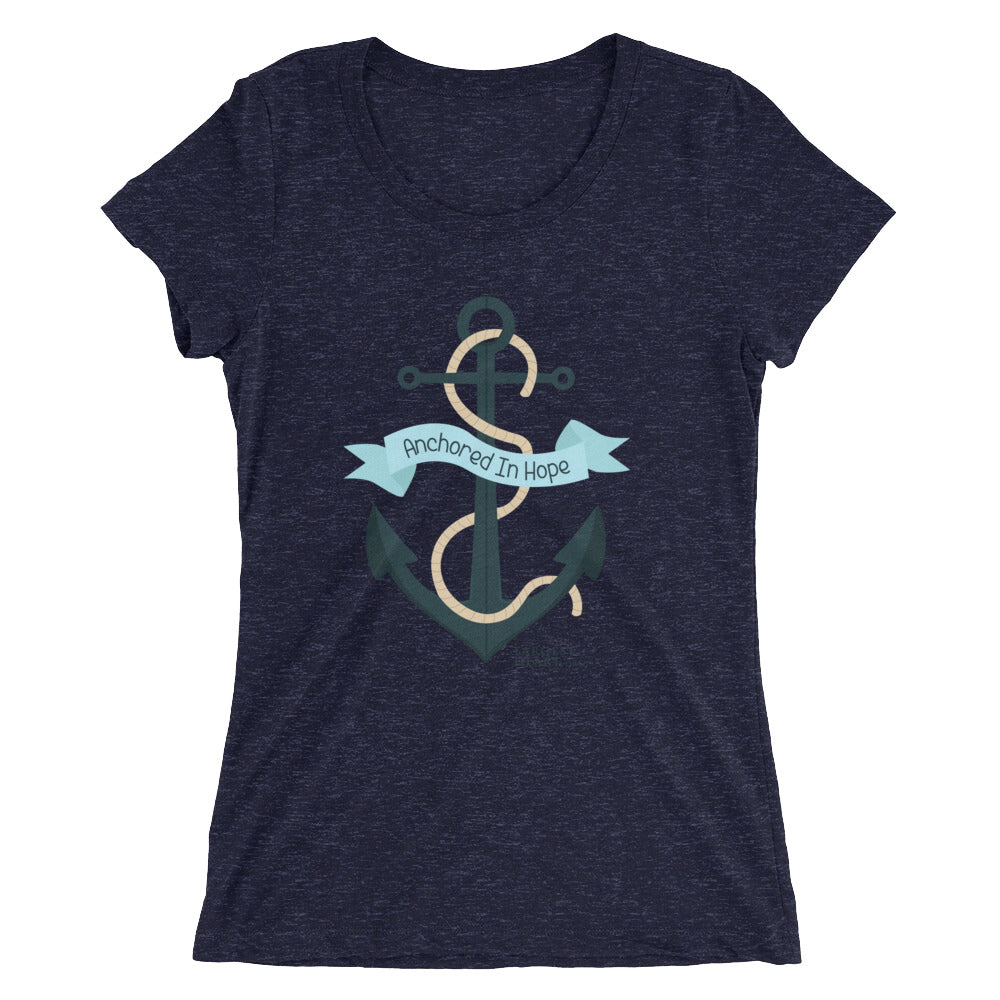 Ladies' short sleeve t-shirt - Anchored