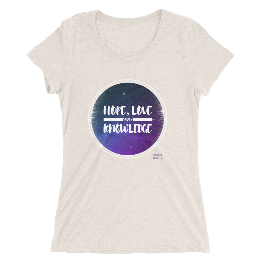 Ladies' short sleeve t-shirt - HLK Space