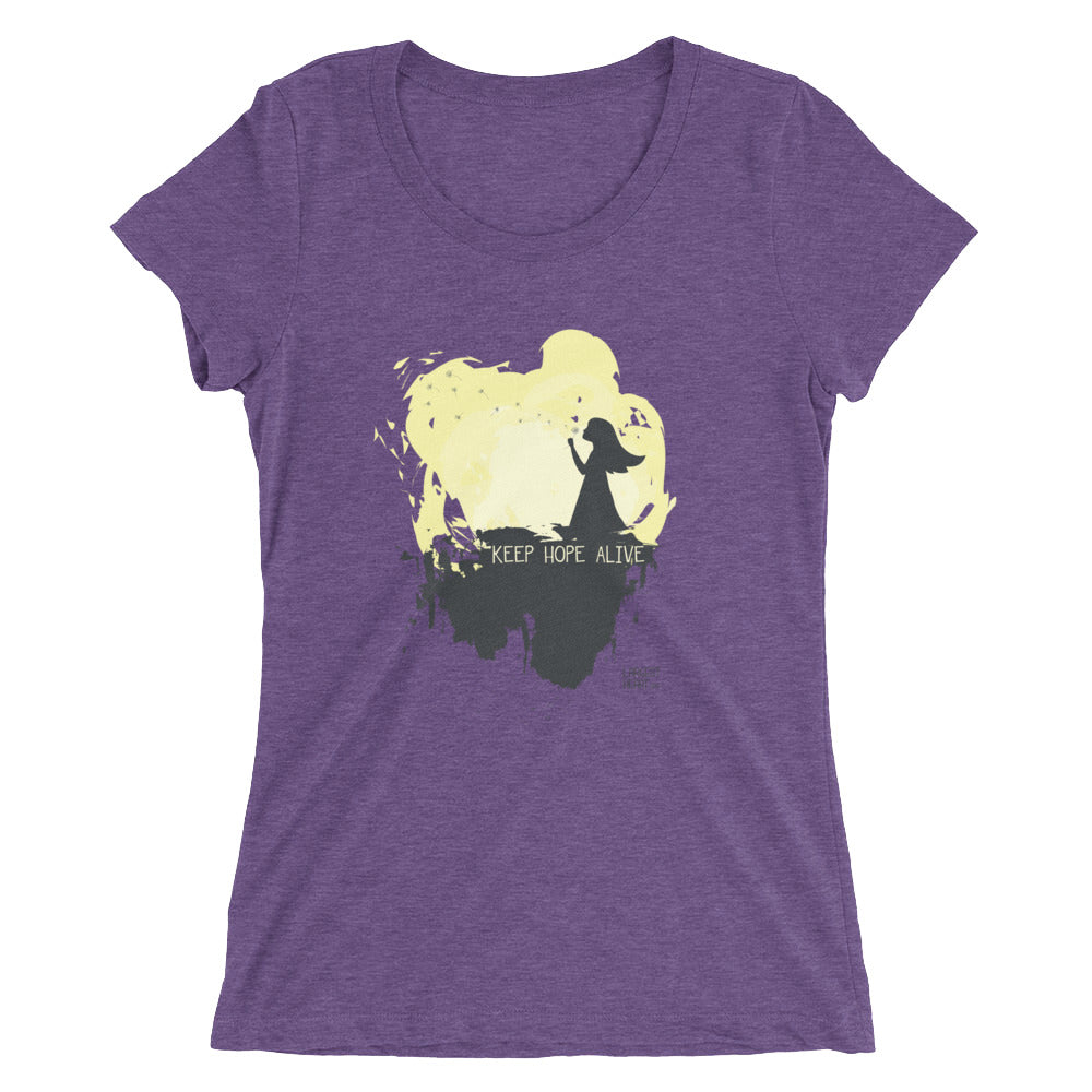 Ladies' short sleeve t-shirt - Keep Hope Alive