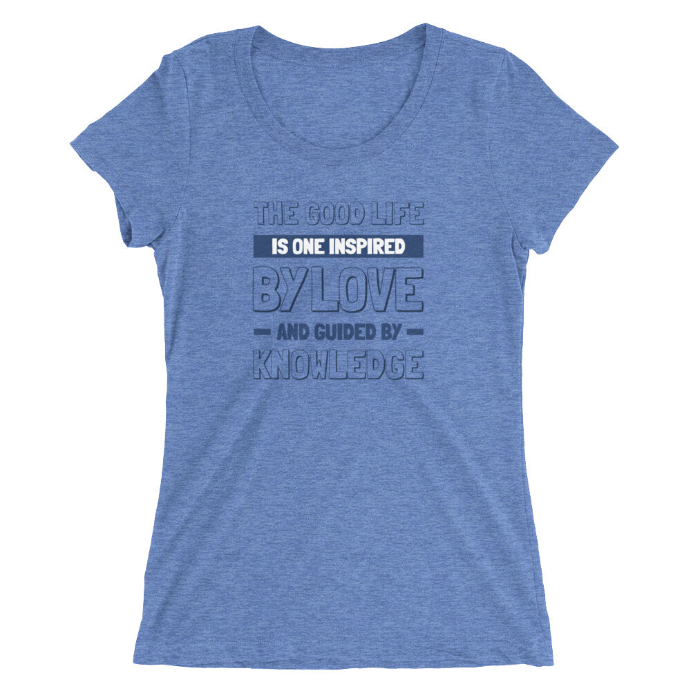 Ladies' Triblend Tee's - Good Life