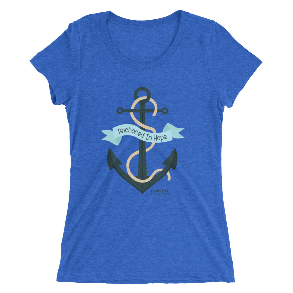 Ladies' short sleeve t-shirt - Anchored