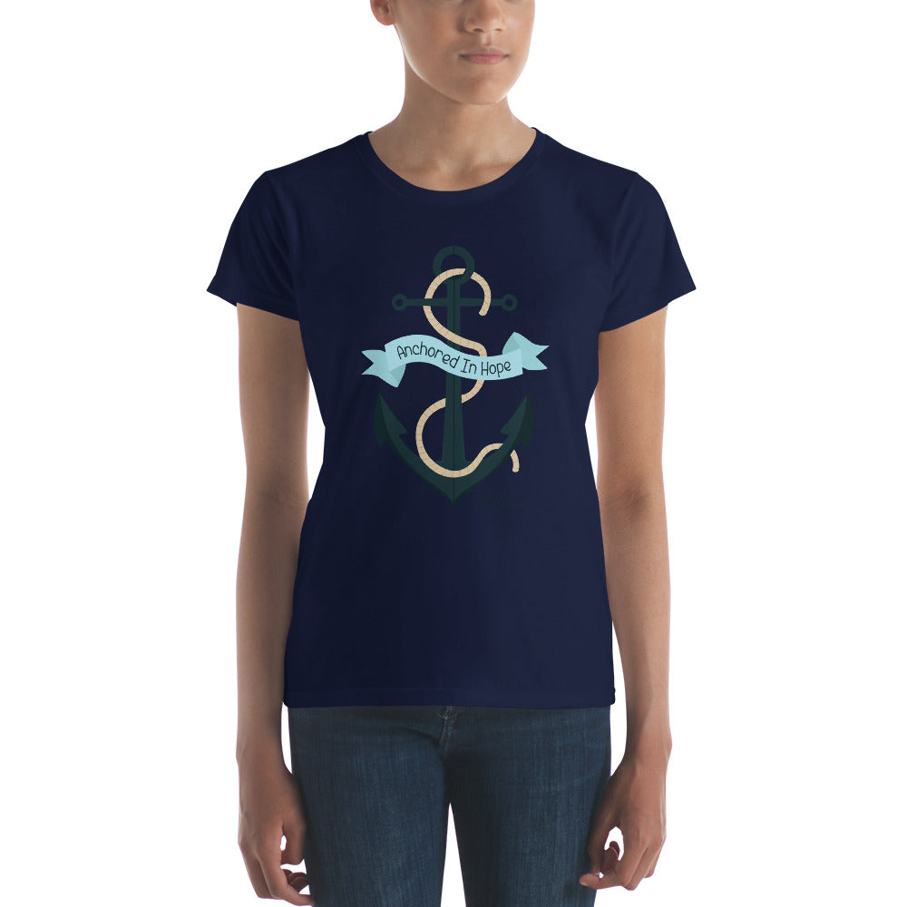 Women's Short Sleeve T-shirt - Anchored