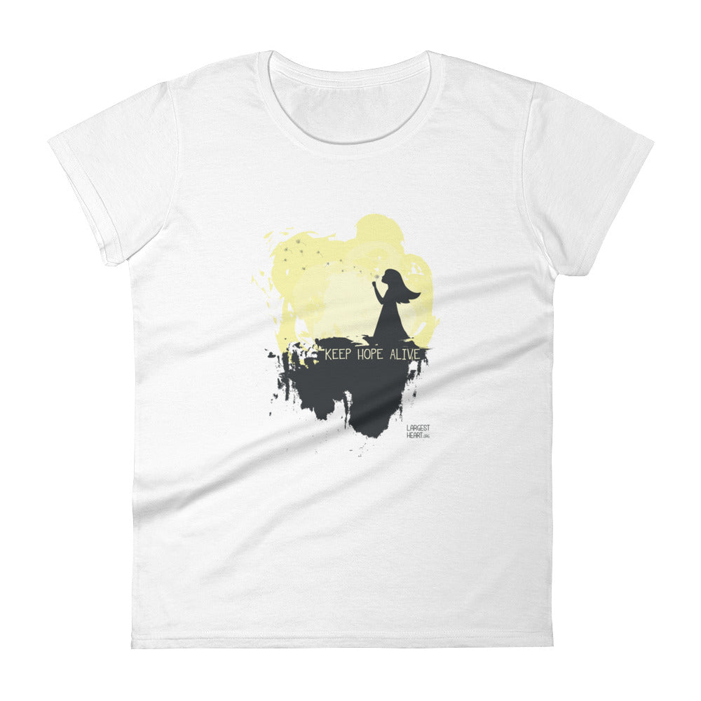 Women's Short Sleeve T-shirt - Keep Hope Alive