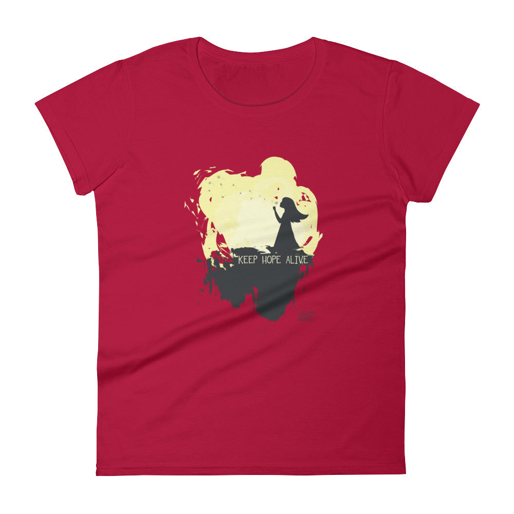 Women's Short Sleeve T-shirt - Keep Hope Alive