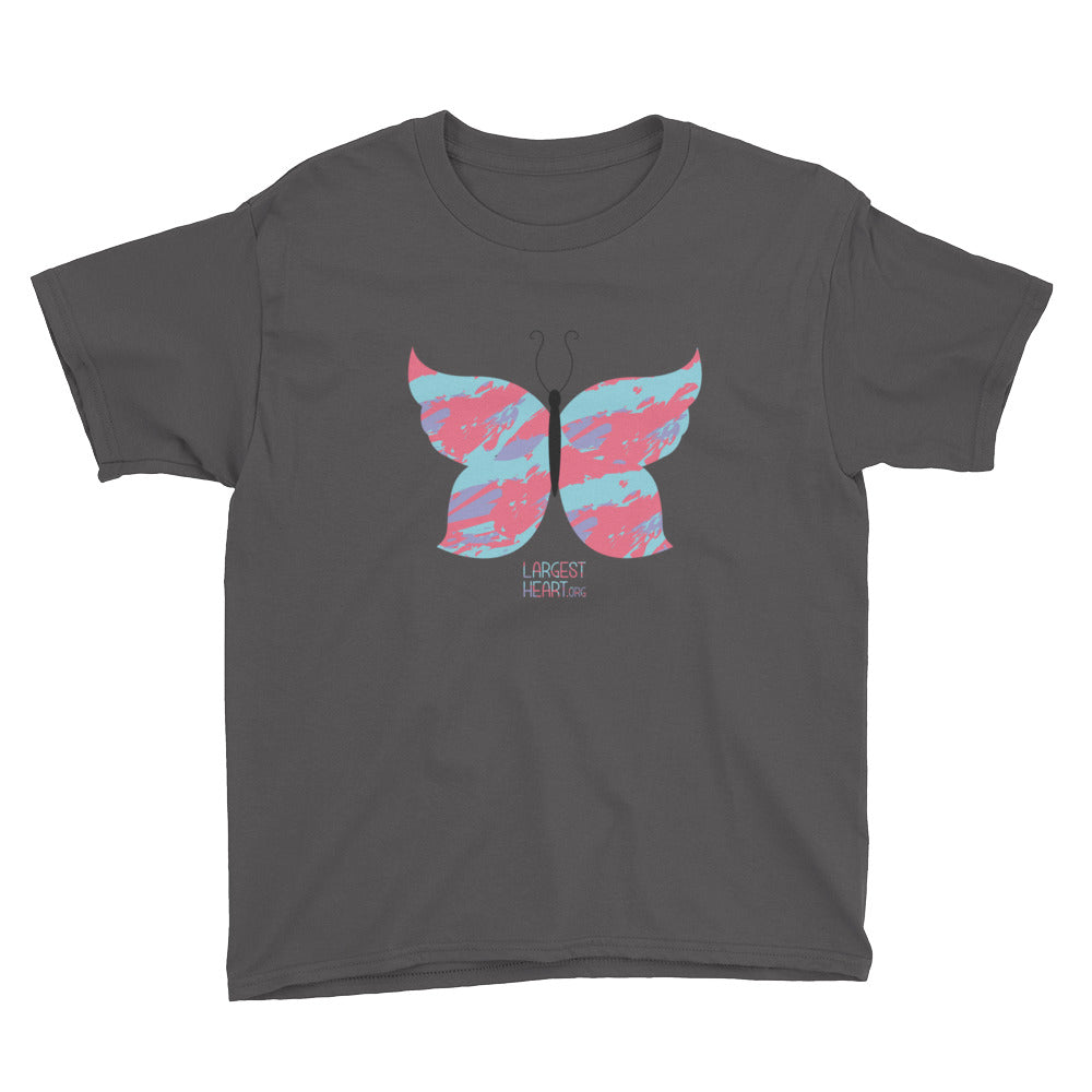 Youth Short Sleeve T-Shirt - Butterfly
