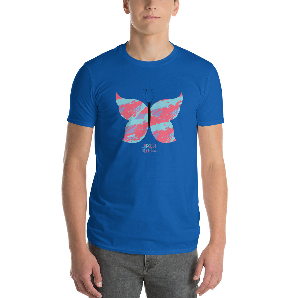 Men's Short Sleeve T-Shirt - Butterfly