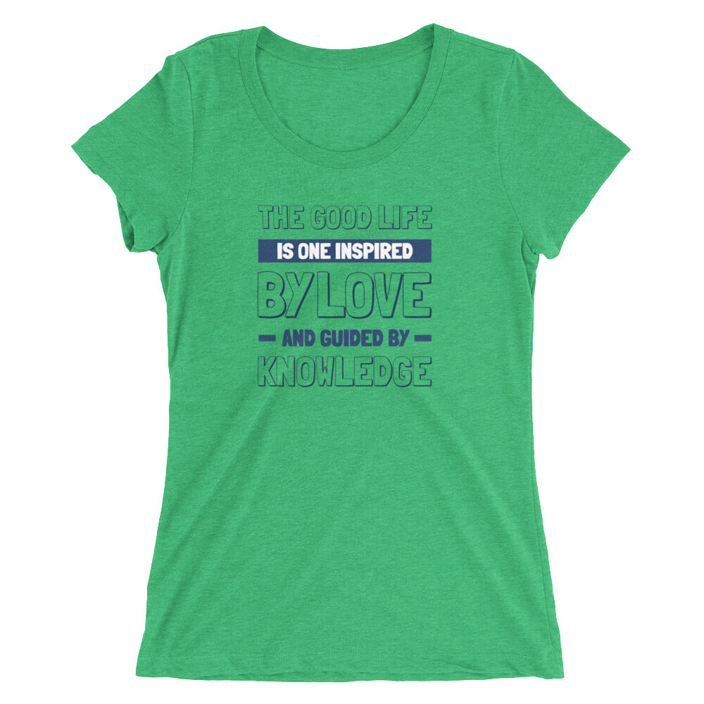 Ladies' Triblend Tee's - Good Life