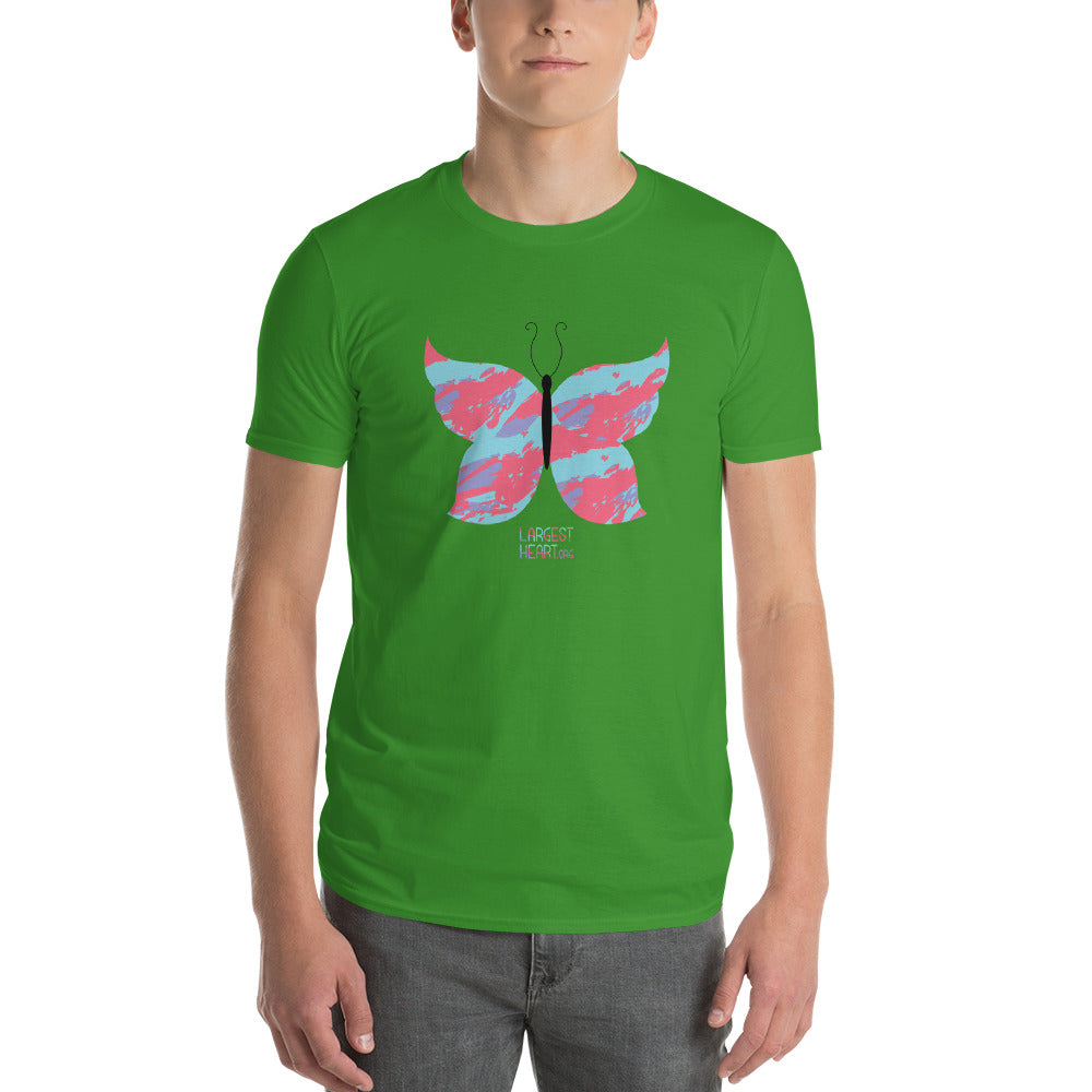 Men's Short Sleeve T-Shirt - Butterfly
