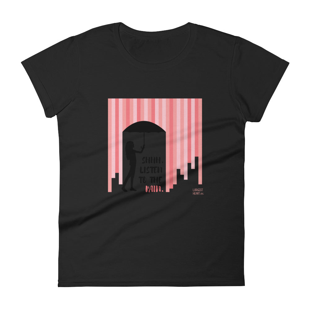 Women's Short Sleeve T-shirt - Rain