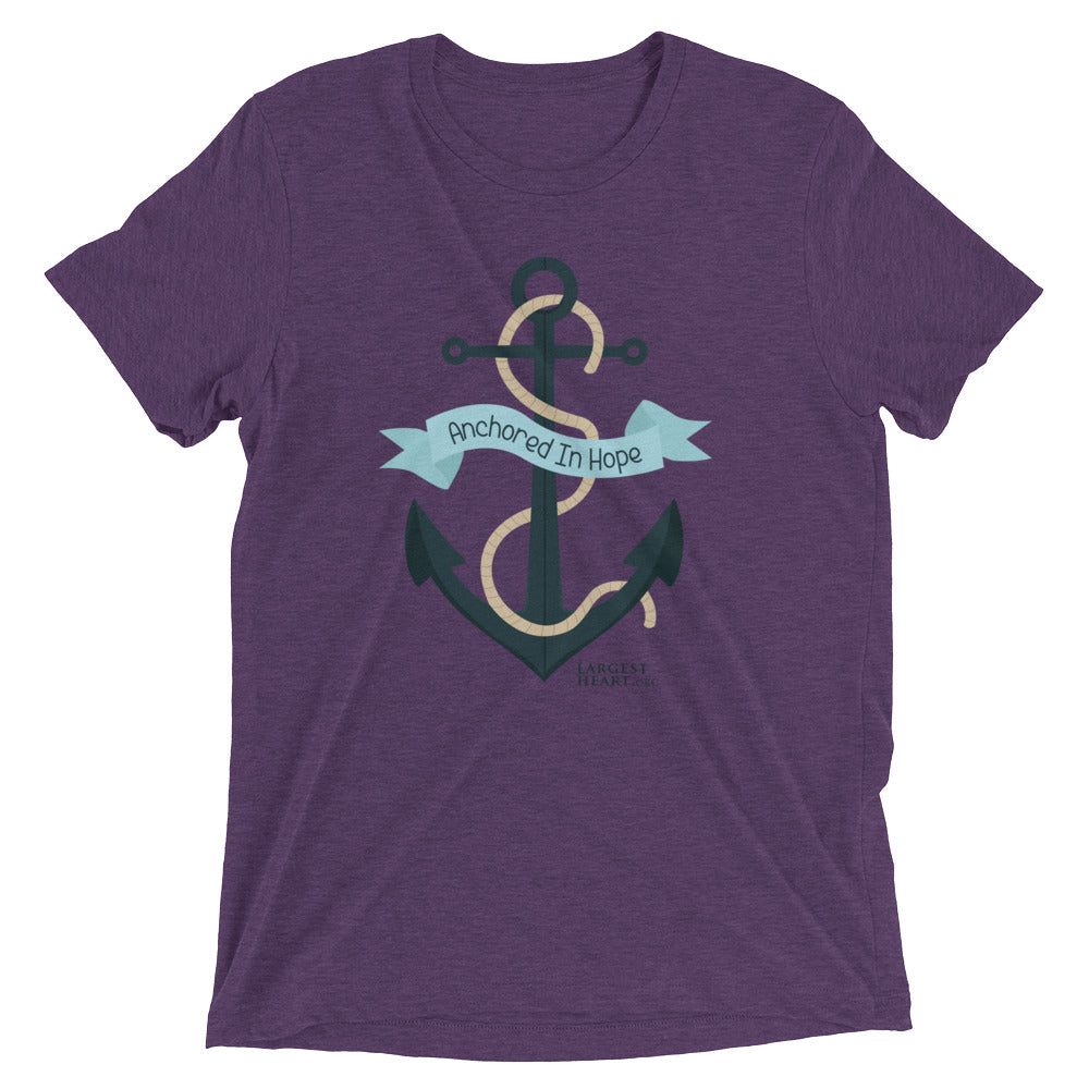 Triblend Short Sleeve T-shirt - Anchored