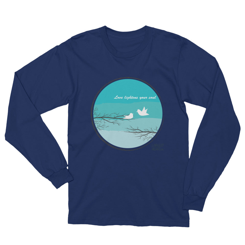Long Sleeve T-Shirt - Love Lightness the Soul